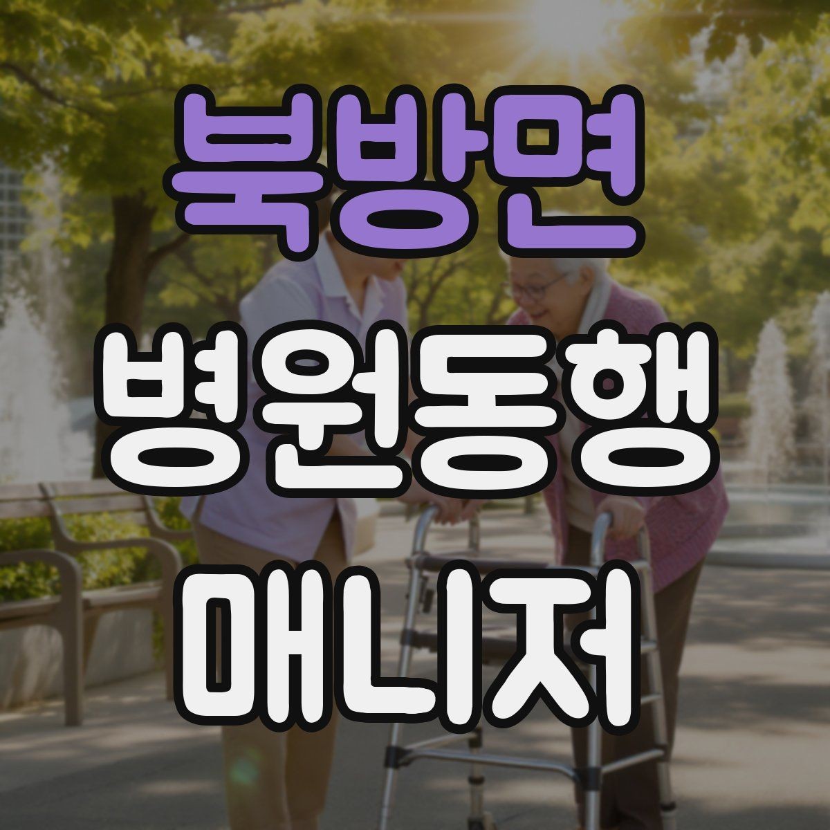 북방면 병원동행매니저 자격증 예약 확인 전화에서 묻기 좋은 항목