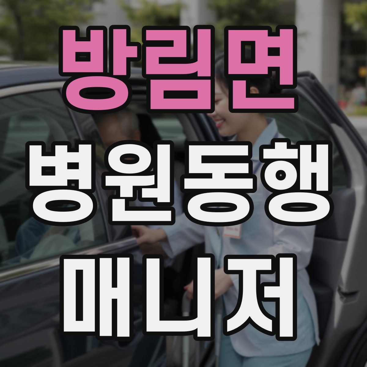 방림면 병원동행매니저 자격증