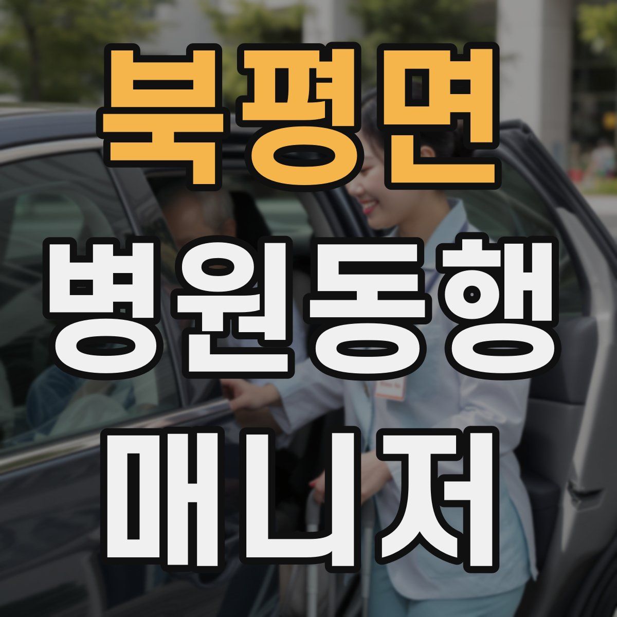 북평면 병원동행매니저 자격증