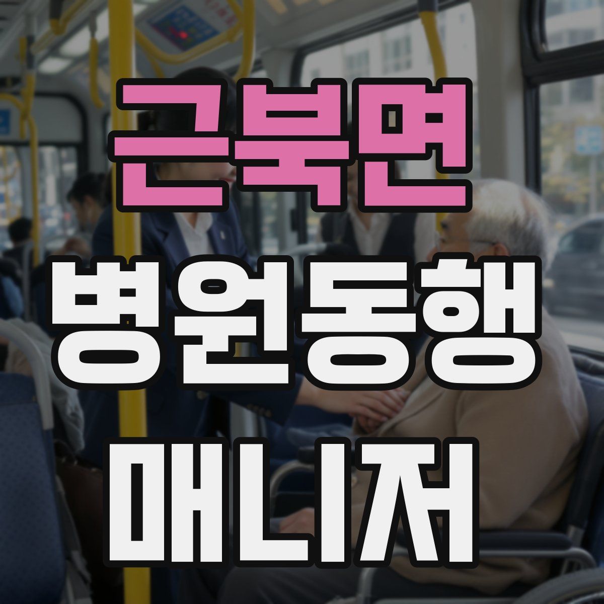 근북면 병원동행매니저 자격증