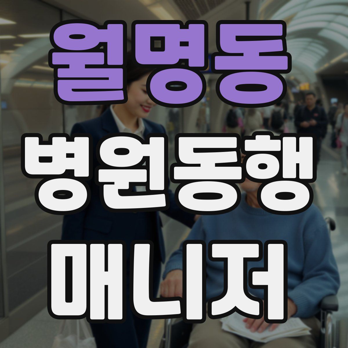 월명동 병원동행매니저 자격증