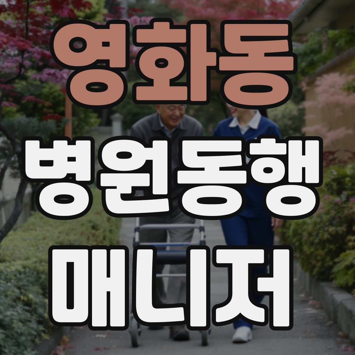 영화동 병원동행매니저 자격증