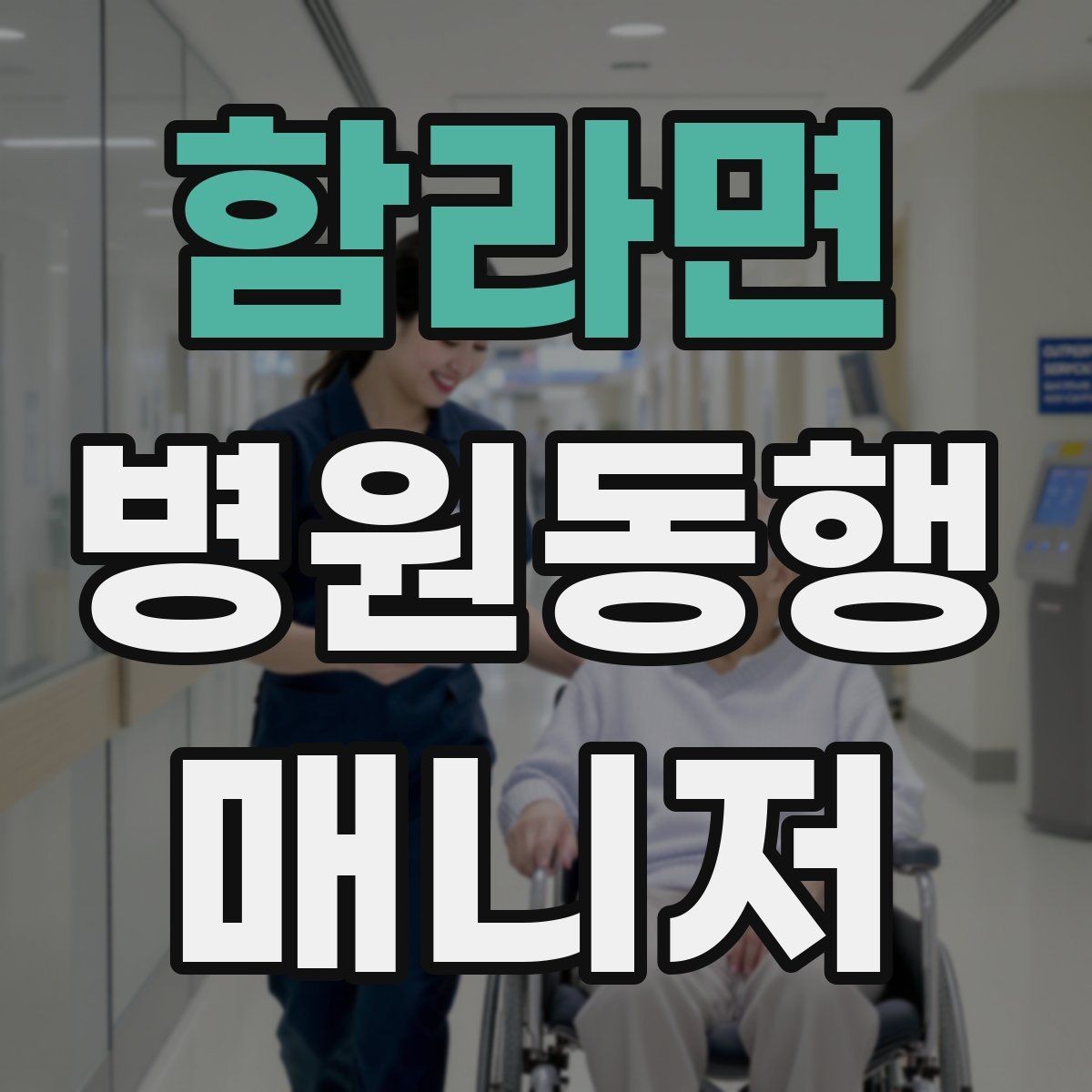 함라면 병원동행매니저 자격증 추가 시간 발생 시 안내 방법