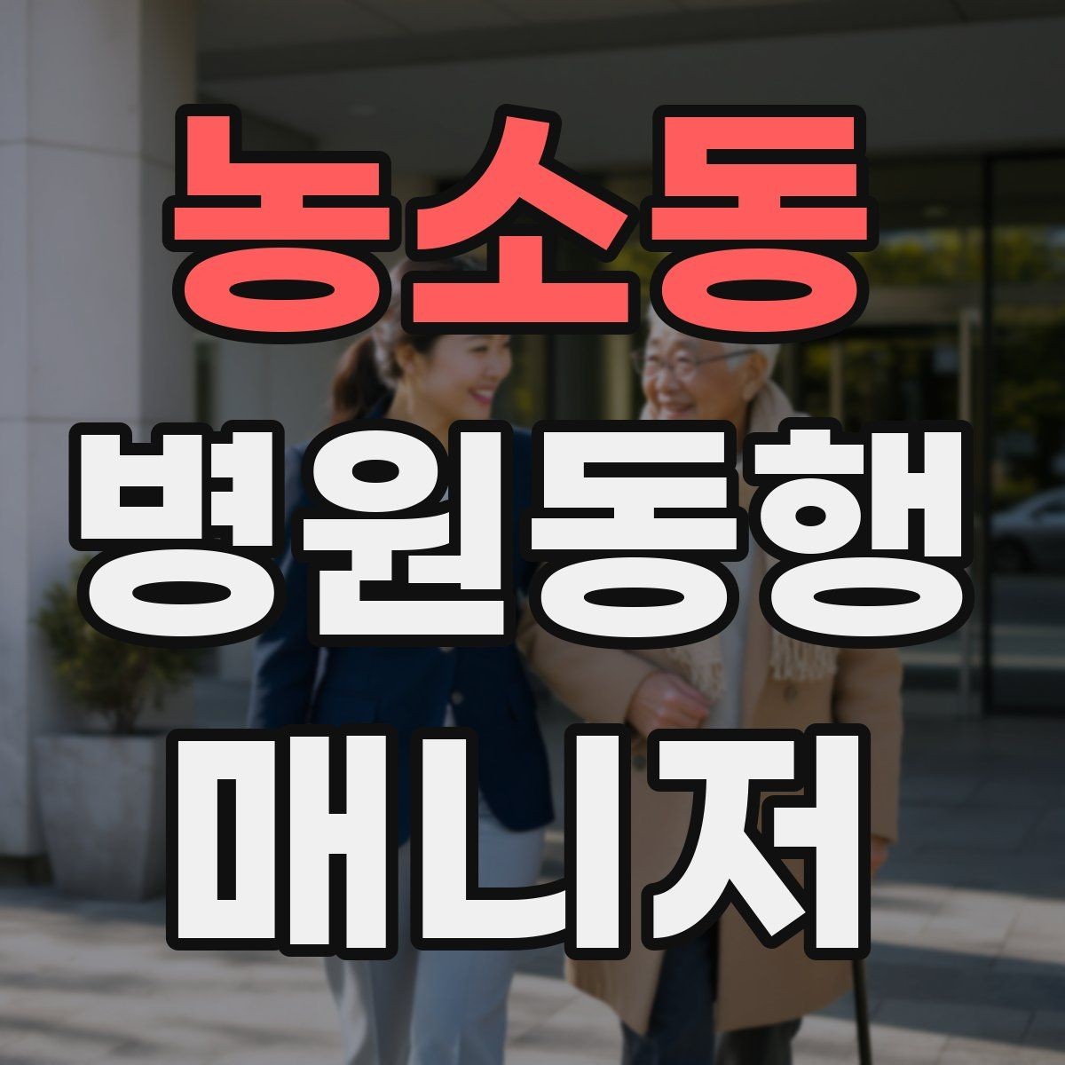 농소동 병원동행매니저 자격증 이동 시간이 길 때 비용 설명 요령