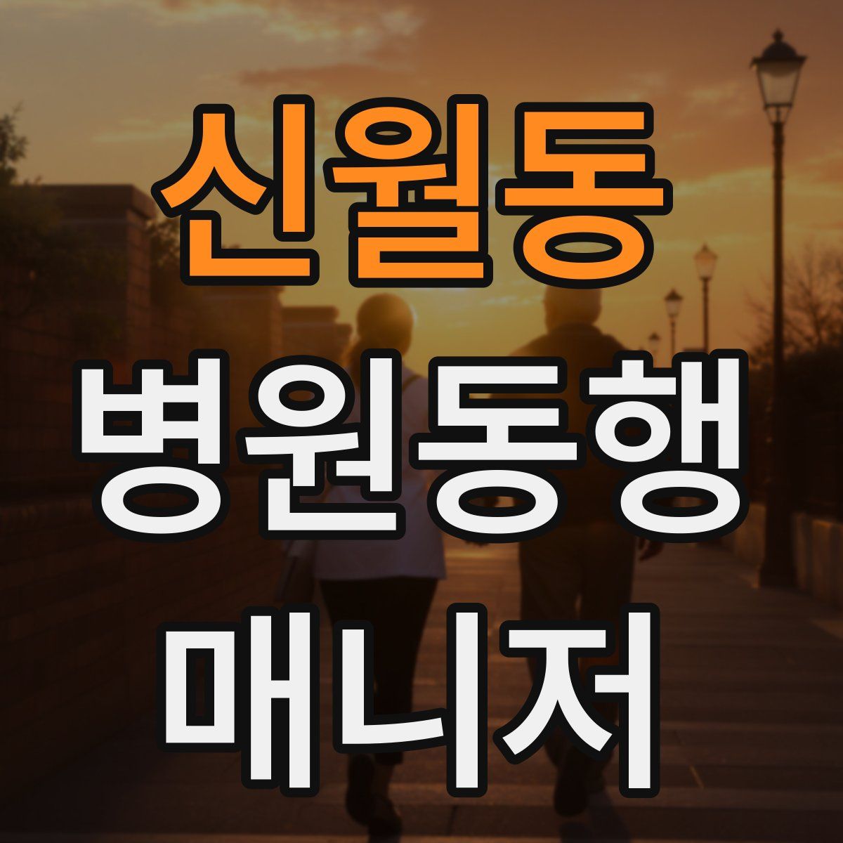 신월동 병원동행매니저 자격증