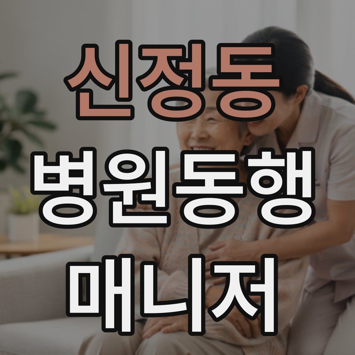 신정동 병원동행매니저 자격증