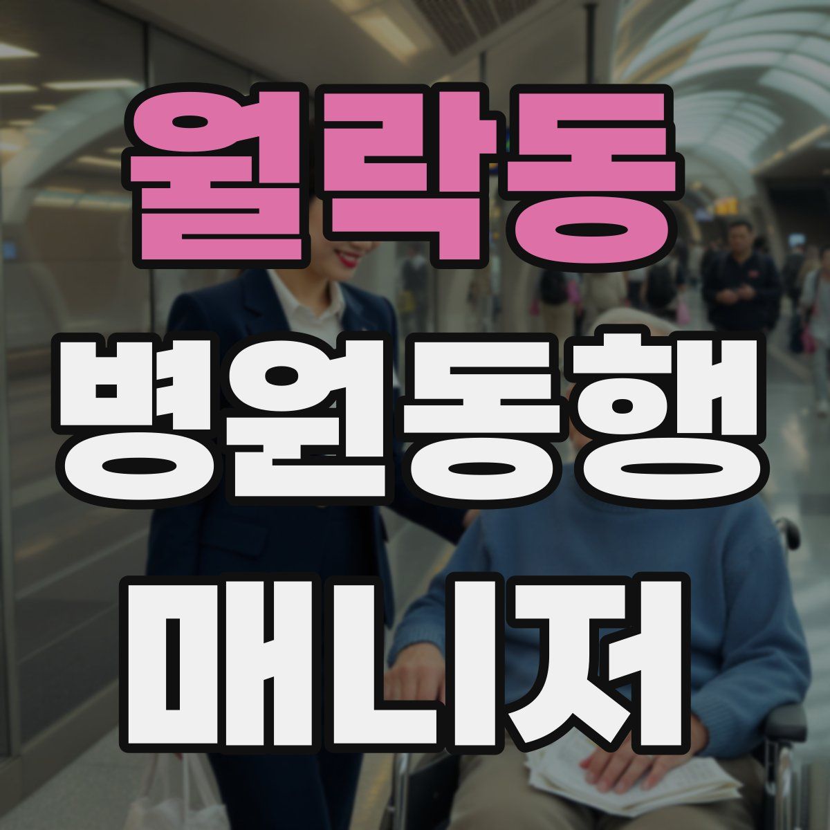 월락동 병원동행매니저 자격증