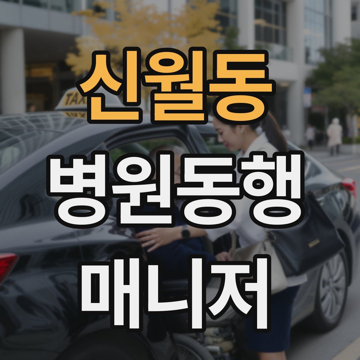 신월동 병원동행매니저 자격증