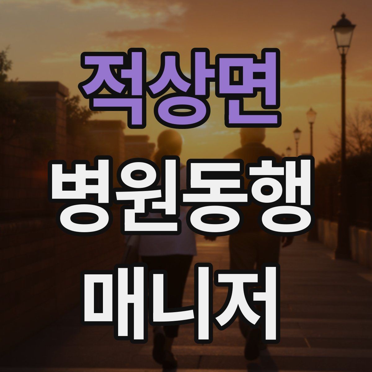 적상면 병원동행매니저 자격증 진료과가 여러 개일 때 동선 짜는 법