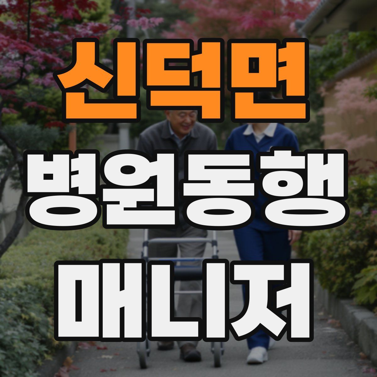 신덕면 병원동행매니저 자격증