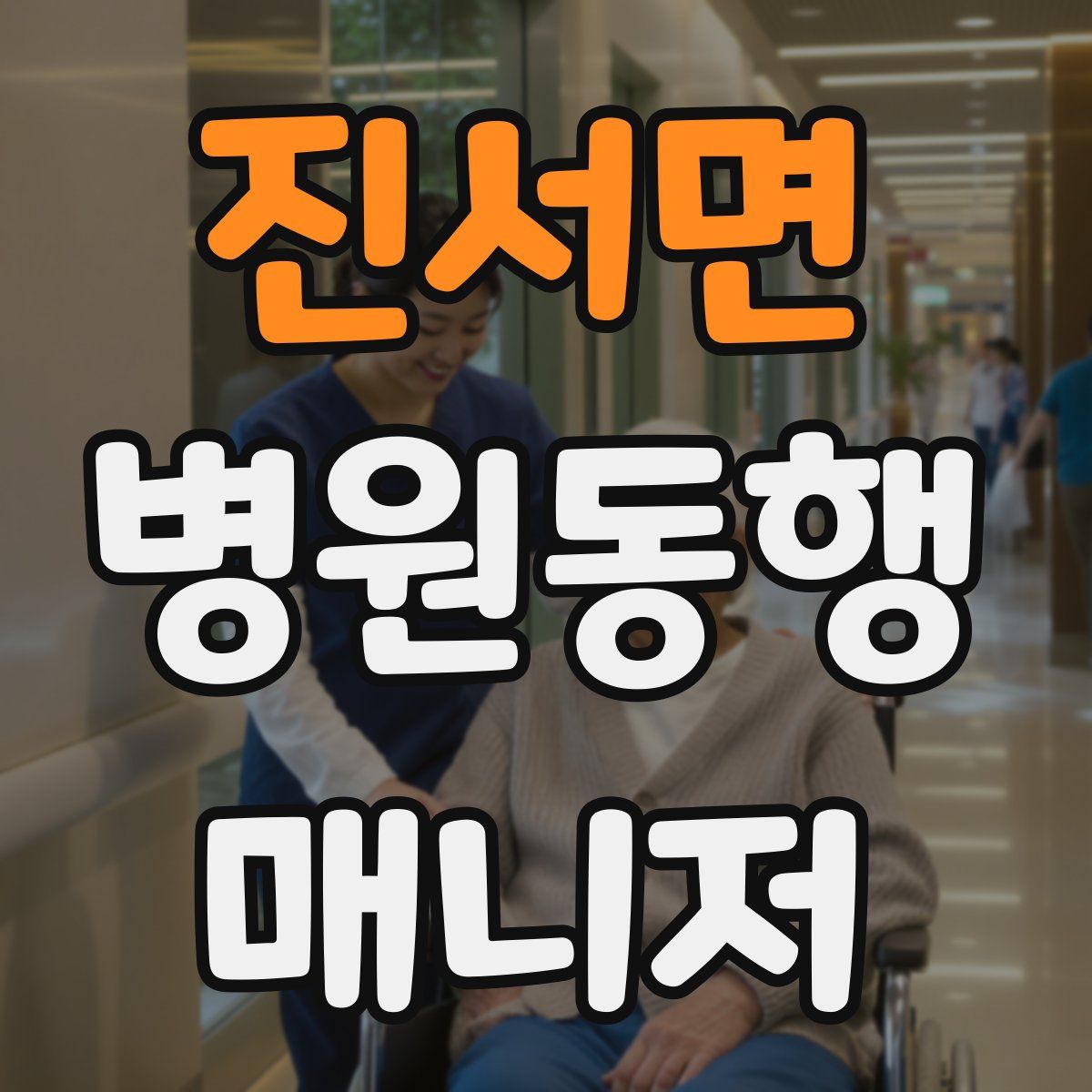 진서면 병원동행매니저 자격증