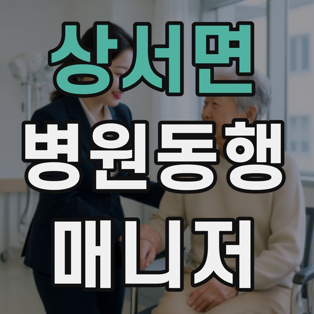 상서면 병원동행매니저 자격증