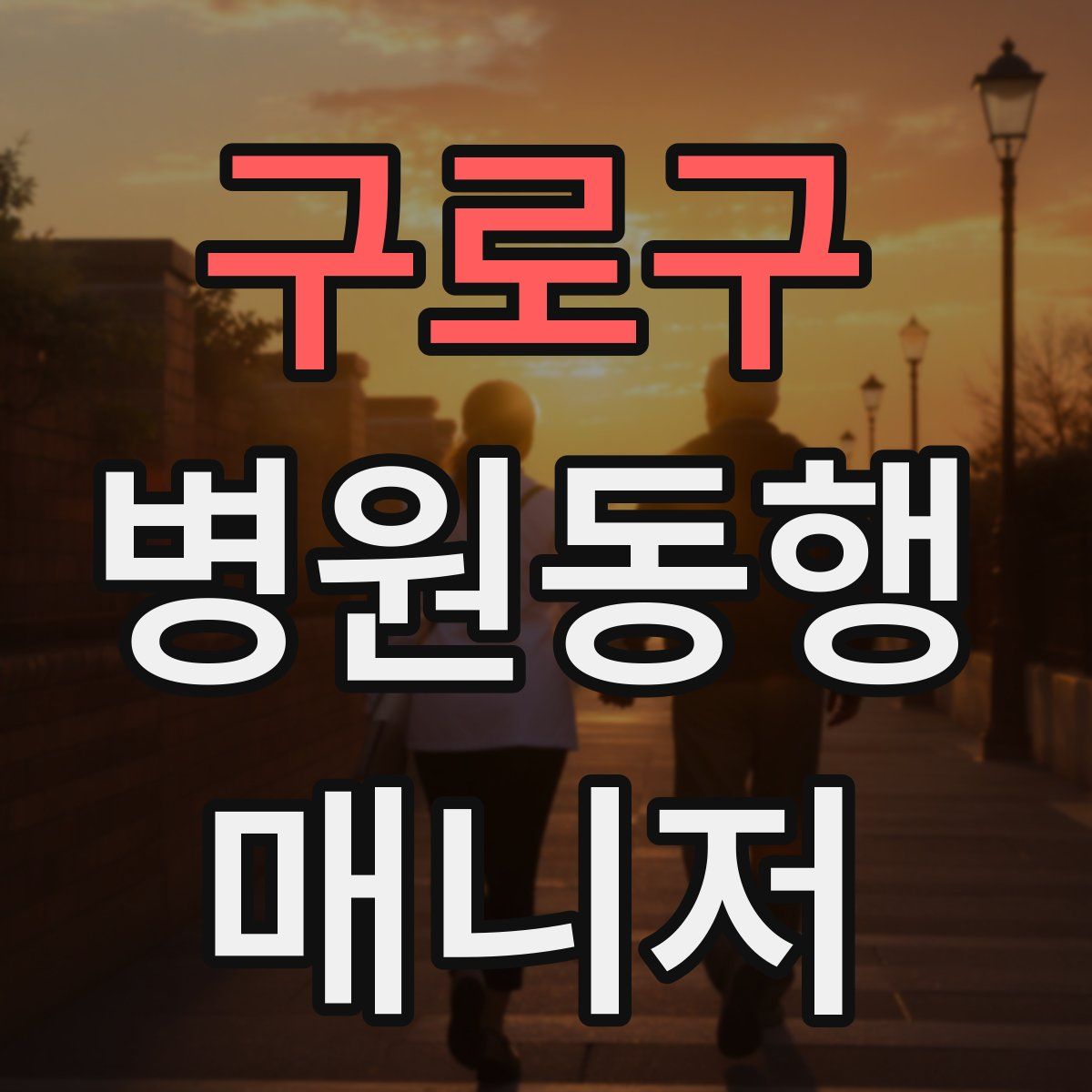 구로구 병원동행매니저 자격증