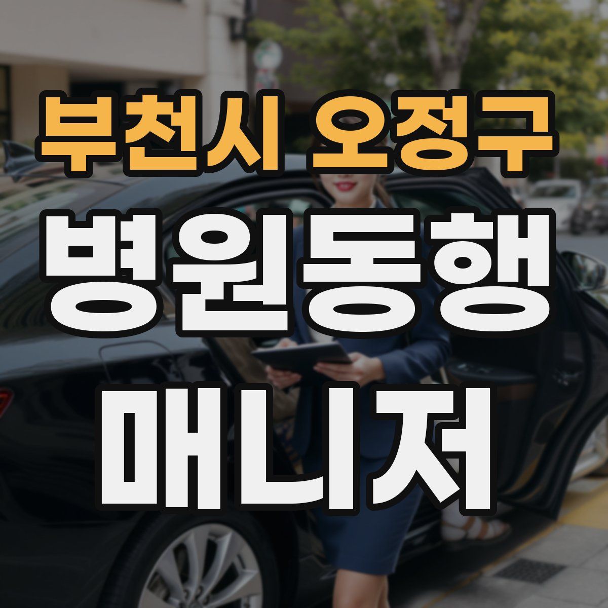 부천시 오정구 병원동행매니저 자격증