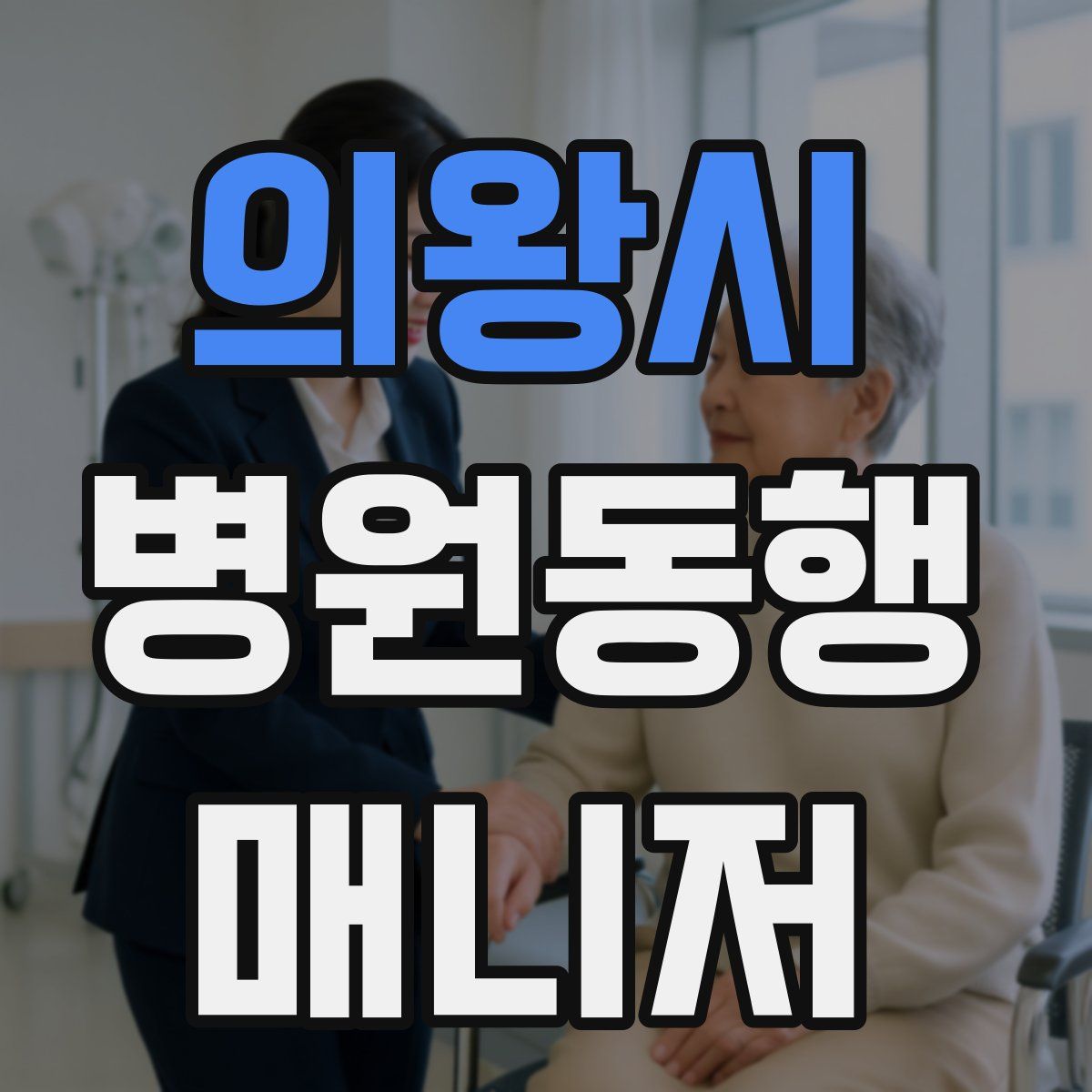의왕시 병원동행매니저 자격증