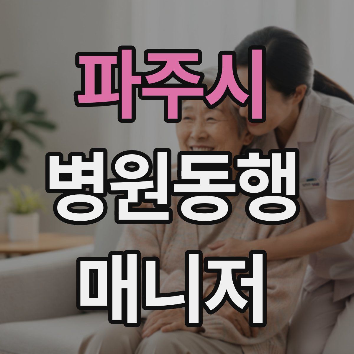 파주시 병원동행매니저 자격증