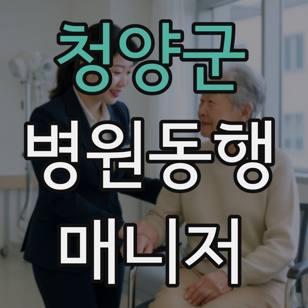 청양군 병원동행매니저 자격증 동행 전 안내 메시지 예시로 준비하기