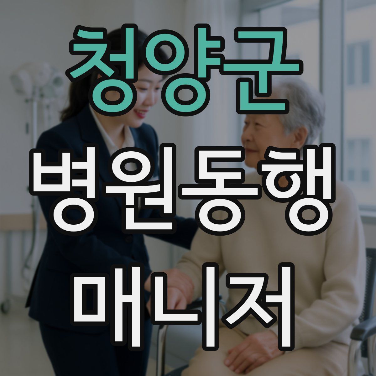 청양군 병원동행매니저 자격증