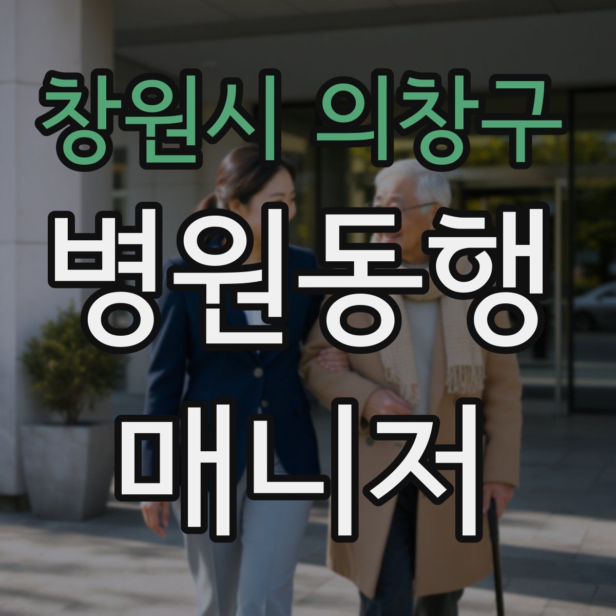 창원시 의창구 병원동행매니저 자격증
