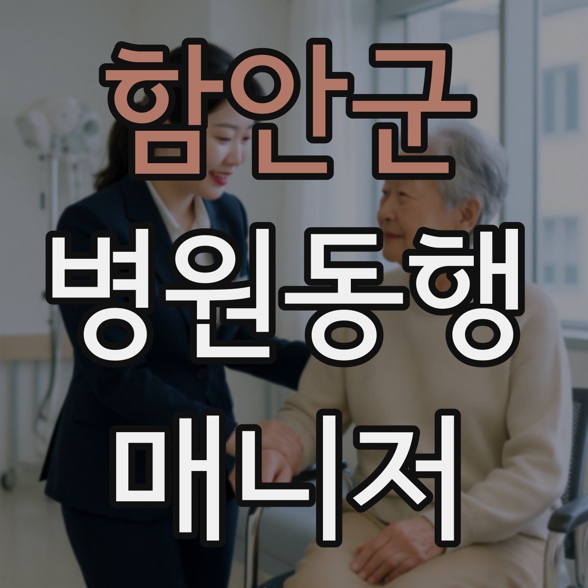 함안군 병원동행매니저 자격증