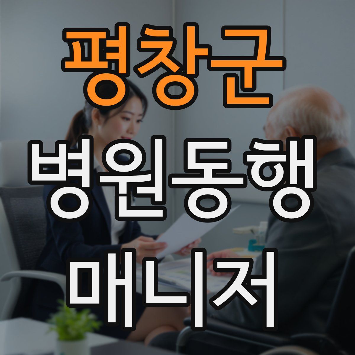 평창군 병원동행매니저 자격증