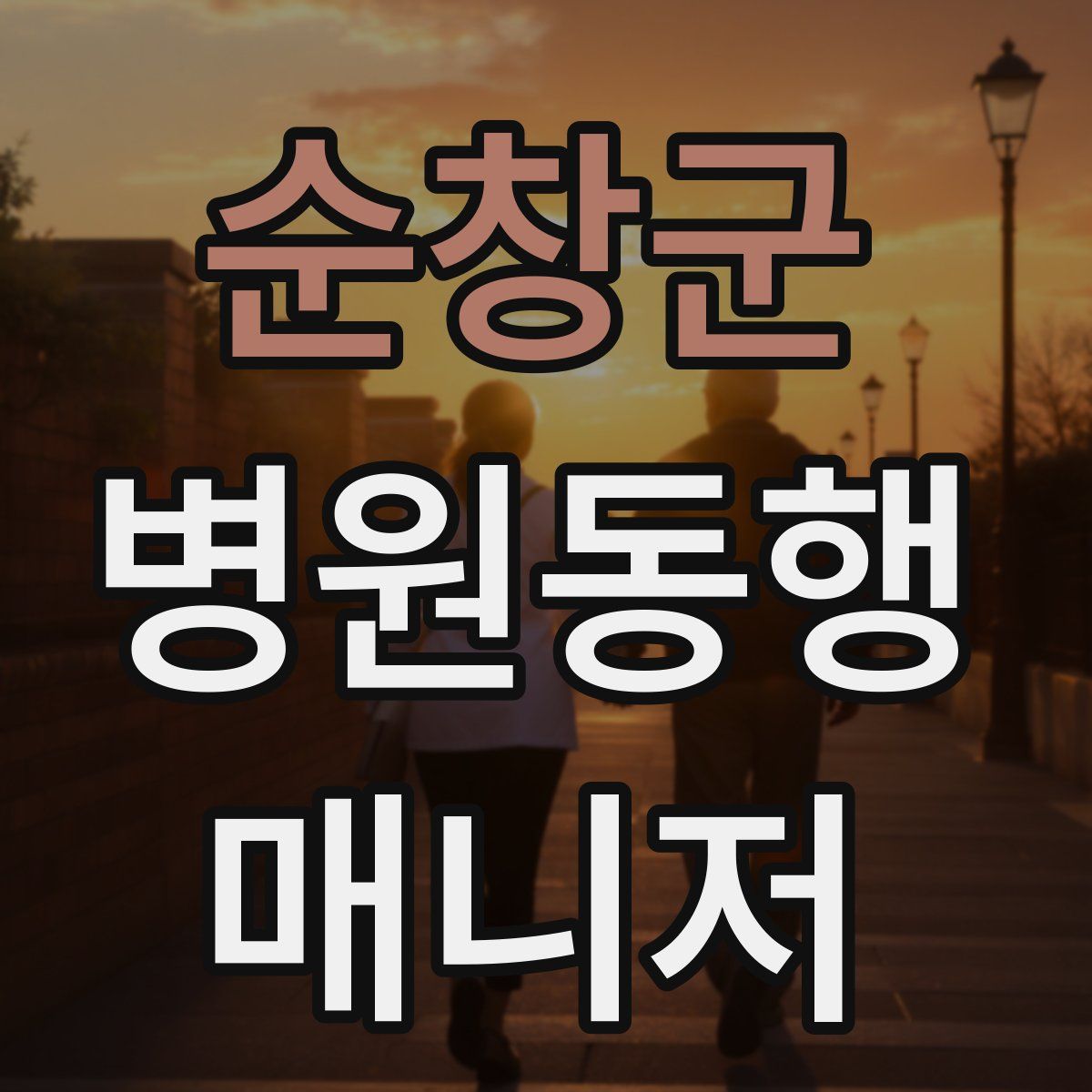 순창군 병원동행매니저 자격증