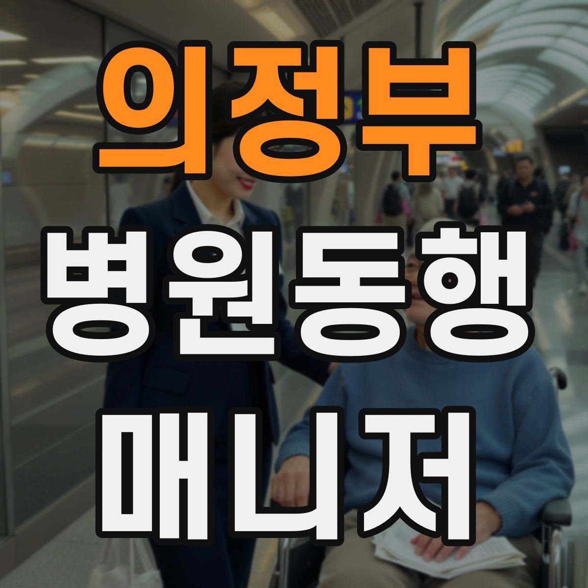 의정부 병원동행매니저 자격증