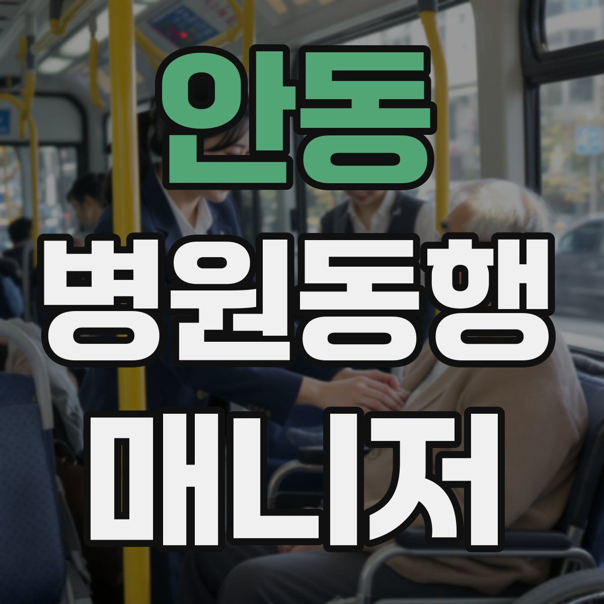 안동 병원동행매니저 자격증