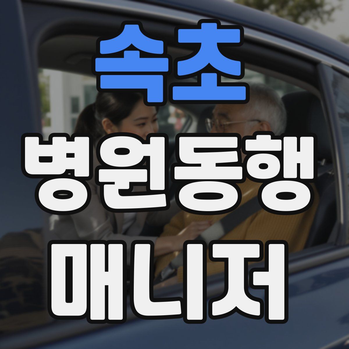 속초 병원동행매니저 자격증