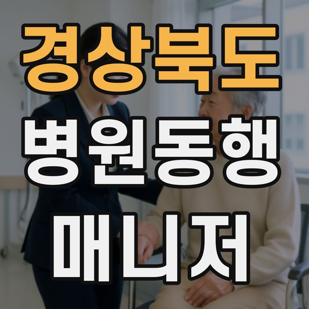 경상북도 병원동행매니저 자격증