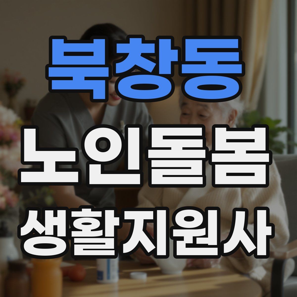북창동 노인돌봄생활지원사 자격증 장보기 동행이 필요할 때 체크 포인트