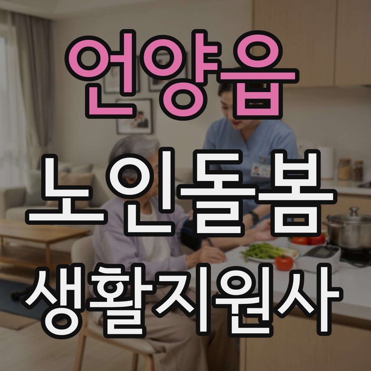 언양읍 노인돌봄생활지원사 자격증 휠체어 이동 시 안전 요령