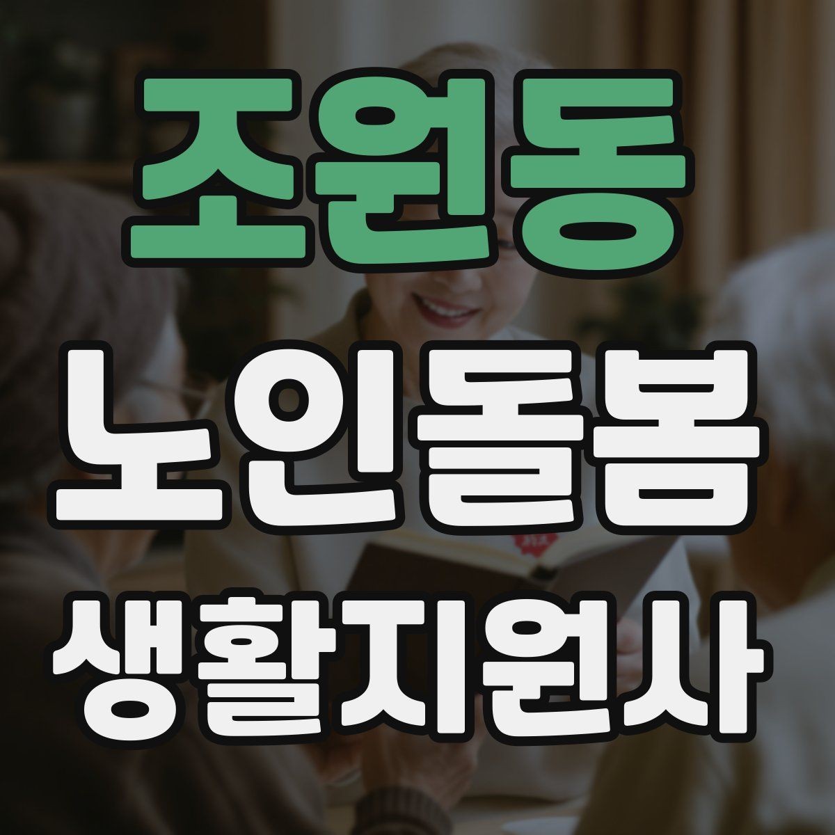 조원동 노인돌봄생활지원사 자격증 복약 정보를 확인하는 방법 정리