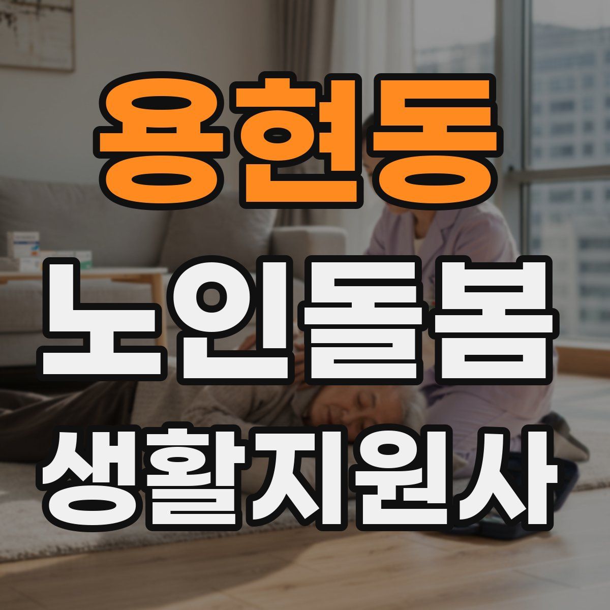 용현동 노인돌봄생활지원사 자격증