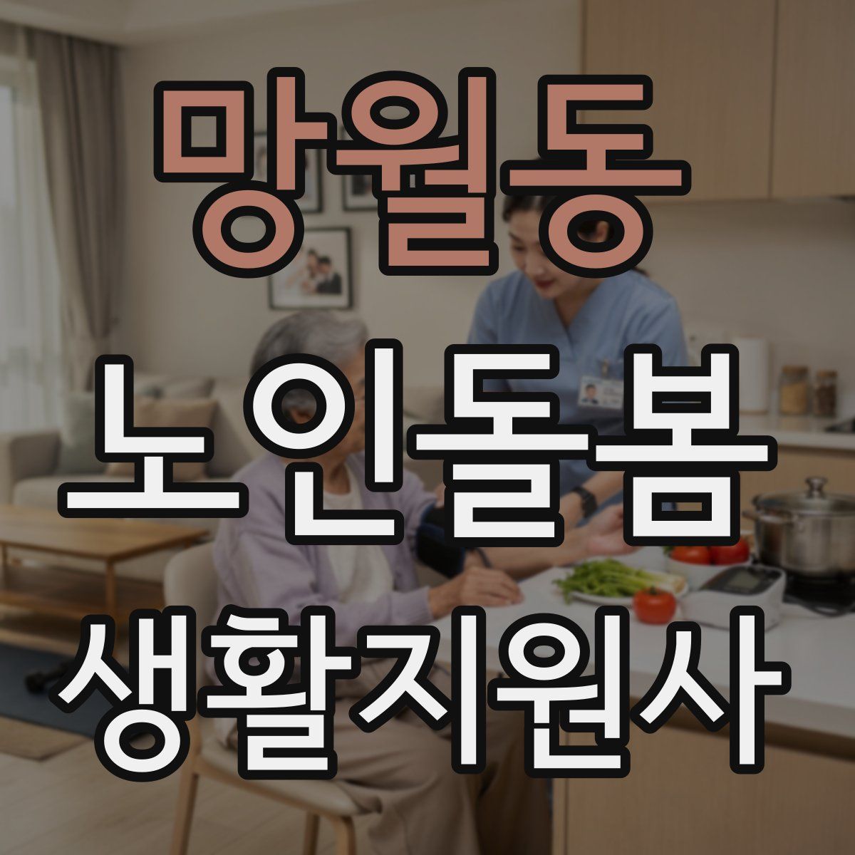 망월동 노인돌봄생활지원사 자격증