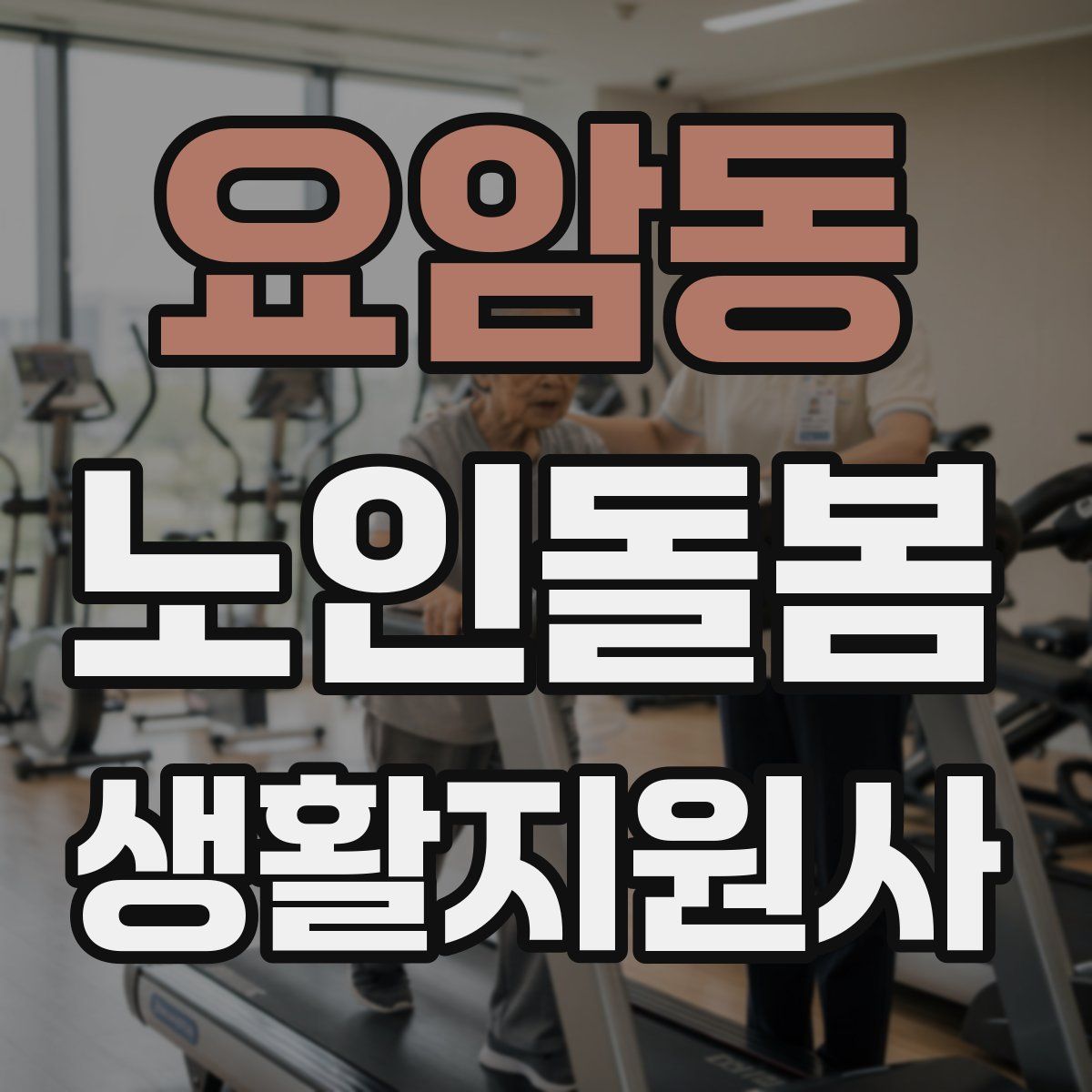 요암동 노인돌봄생활지원사 자격증