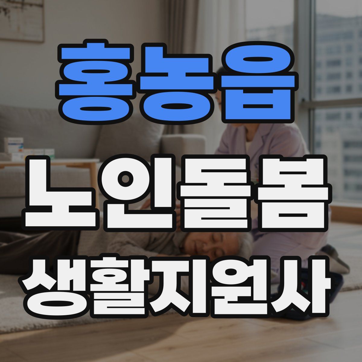 홍농읍 노인돌봄생활지원사 자격증