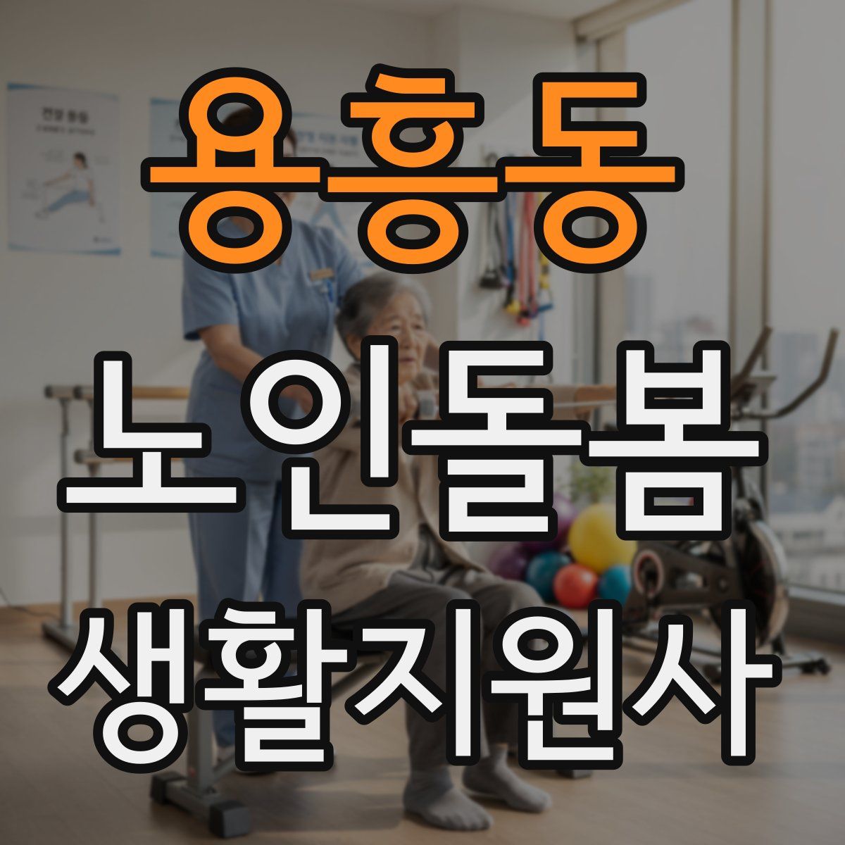 용흥동 노인돌봄생활지원사 자격증