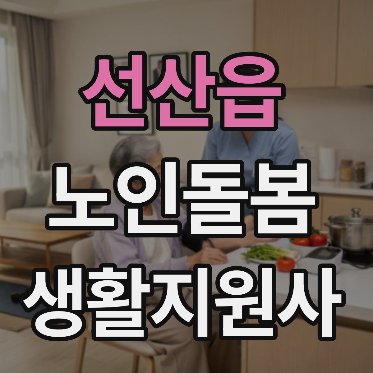 선산읍 노인돌봄생활지원사 자격증