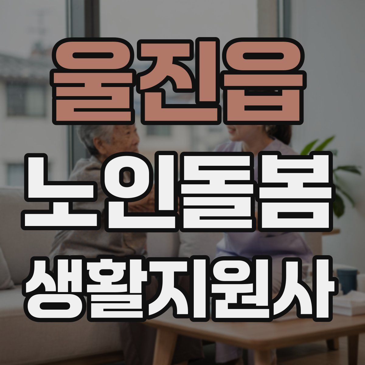 울진읍 노인돌봄생활지원사 자격증