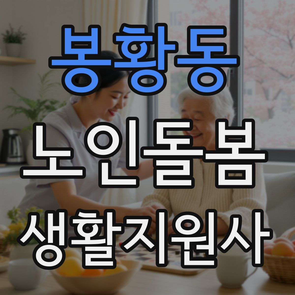 봉황동 노인돌봄생활지원사 자격증