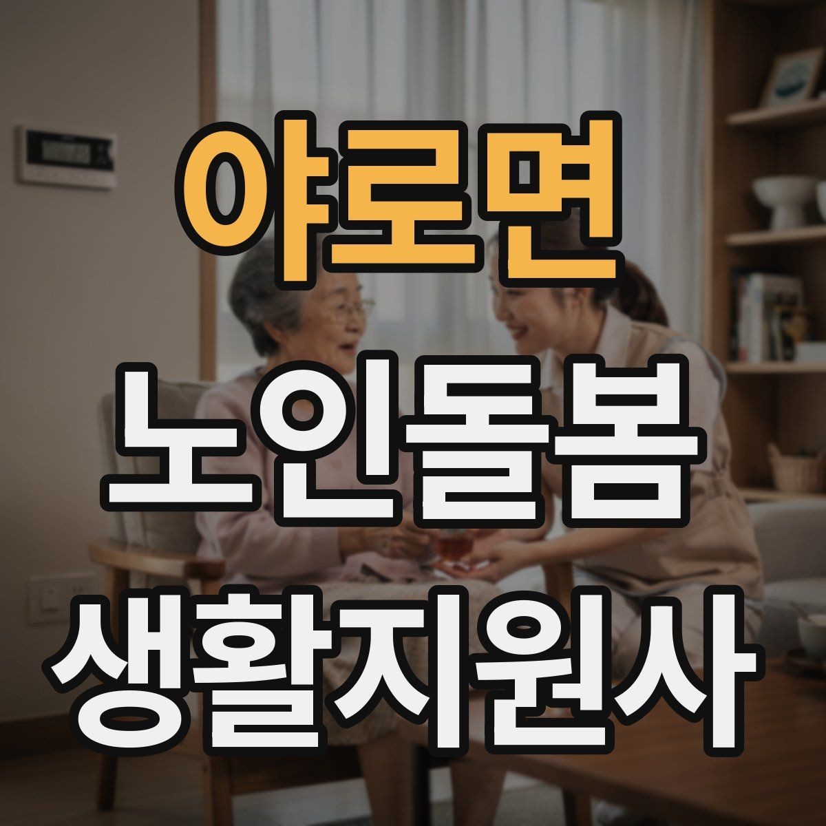 야로면 노인돌봄생활지원사 자격증 자주 나오는 핵심 개념 먼저 잡기