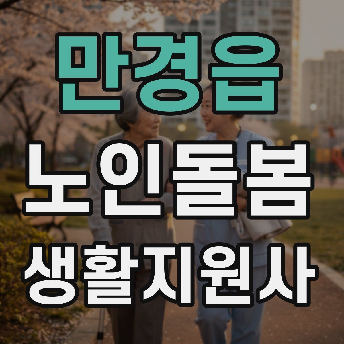 만경읍 노인돌봄생활지원사 자격증 사례 문제에서 자주 헷갈리는 포인트