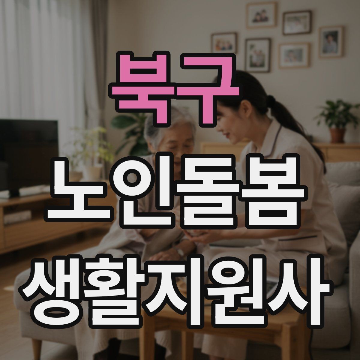 북구 노인돌봄생활지원사 자격증 준비부터 현장까지 한 번에 정리