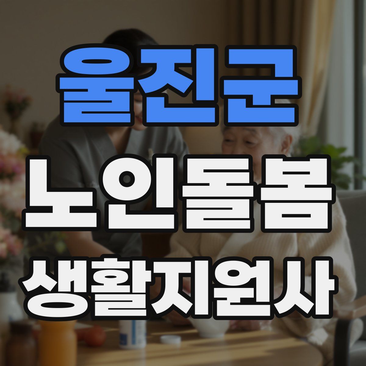 울진군 노인돌봄생활지원사 자격증