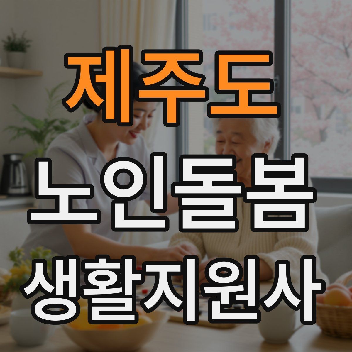 제주도 노인돌봄생활지원사 자격증 방문 시간 지각을 막는 일정 관리
