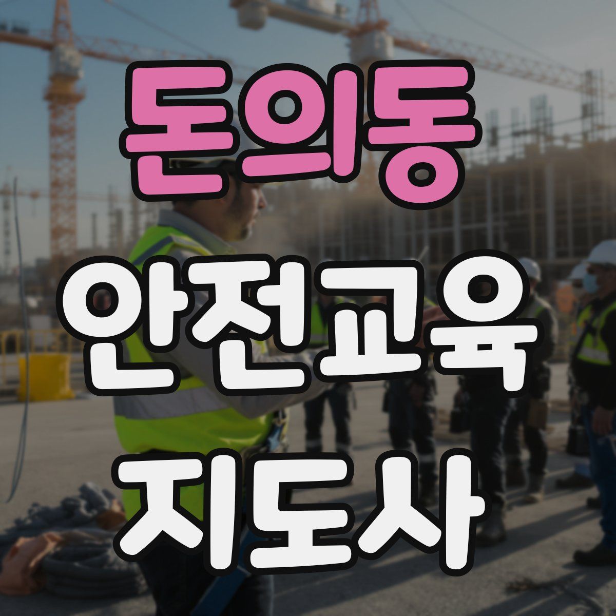 돈의동 안전교육지도사 자격증