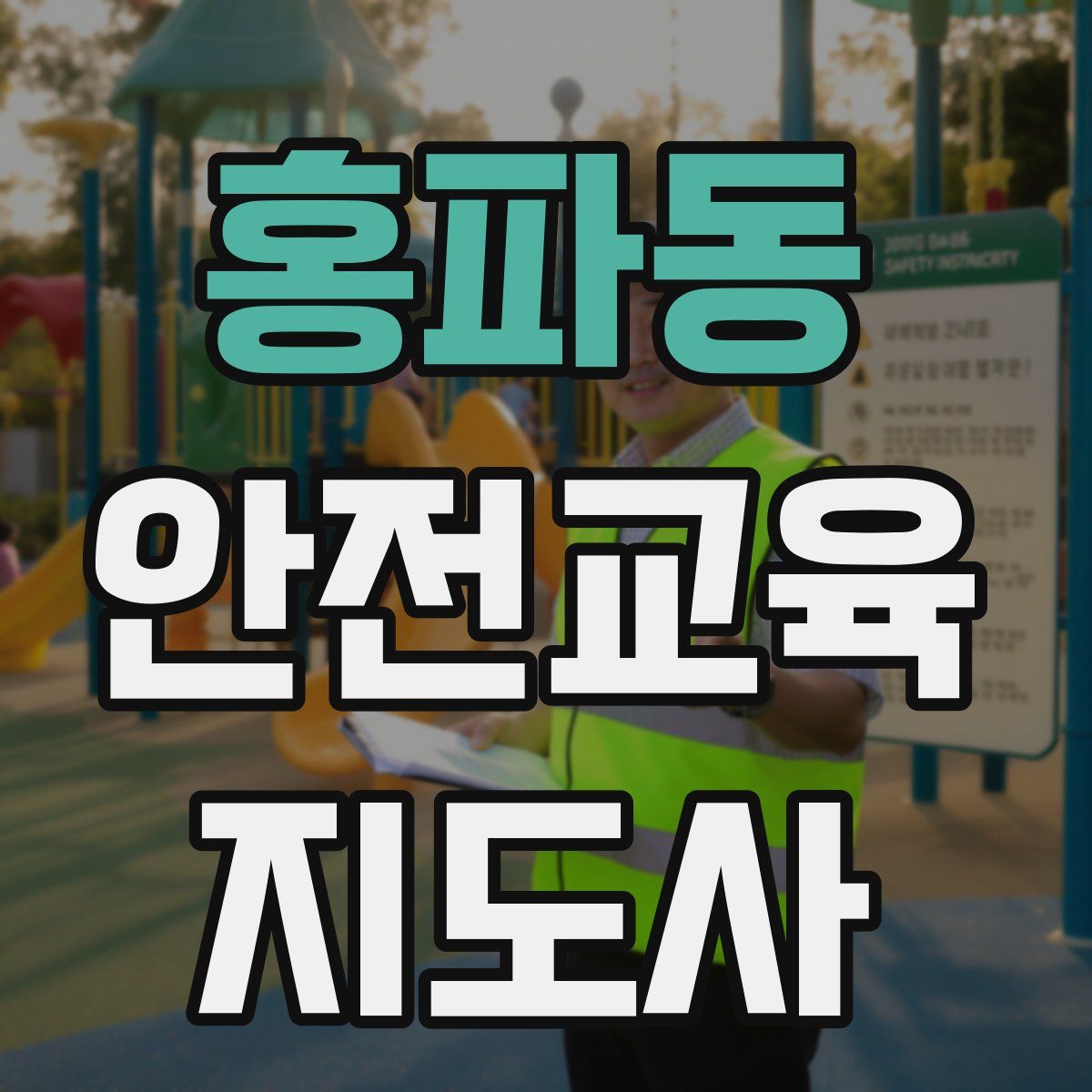 홍파동 안전교육지도사 자격증