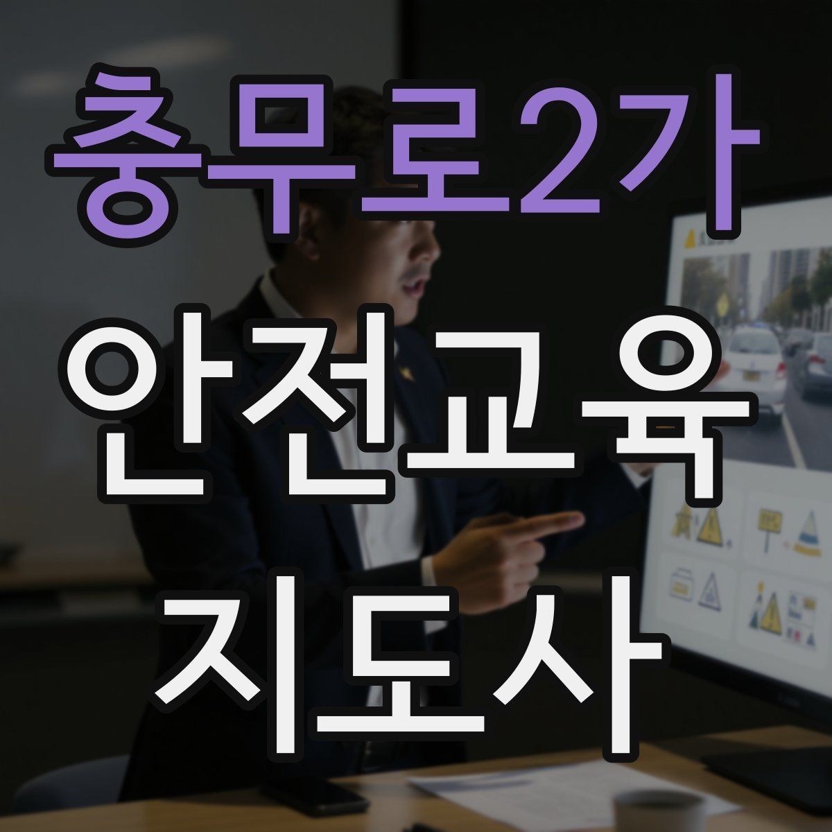 충무로2가 안전교육지도사 자격증 유치원·어린이집 안전교육과 연결되는 이유