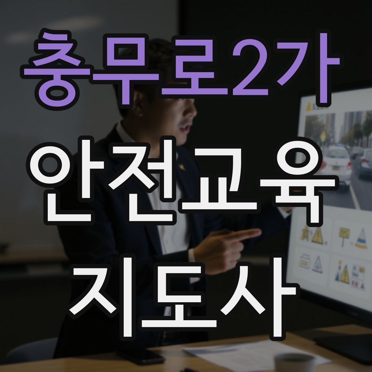충무로2가 안전교육지도사 자격증